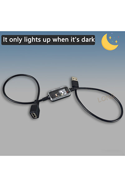 Choice Light on only Night 5V USB Light Control Sensor Switch,Auto Night Ligh...