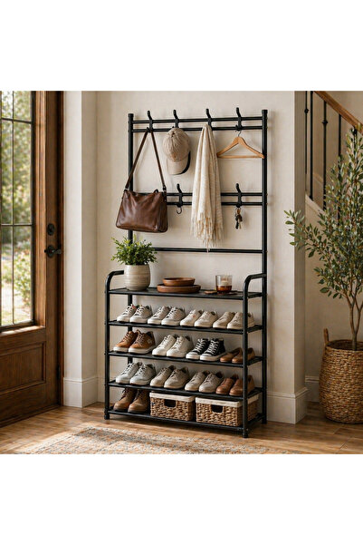 OEM Μεταλλική Παπουτσοθήκη – 5 Ράφια (V19)