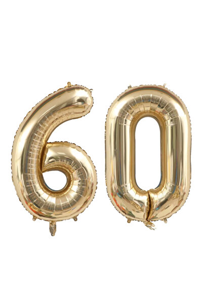 Choice5 بالونات أرقام ذهبية كبيرة مقاس 40 بوصة، 2 قطعة، أرقام 10، 20، 30، 40،...