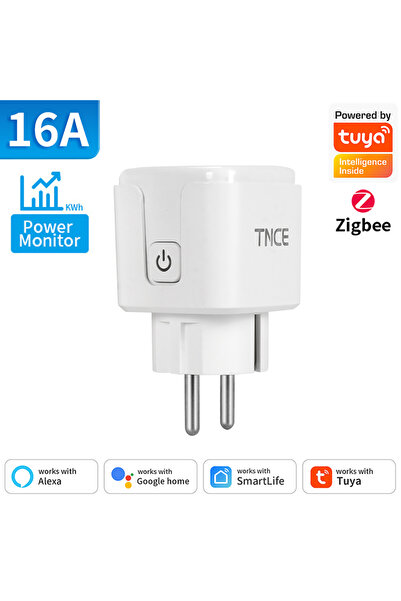 Choice1 Power Monitor Zigbee 16A TNCE TNCE Tuya Wifi/Zigbee3.0 Smart Plug 16A...