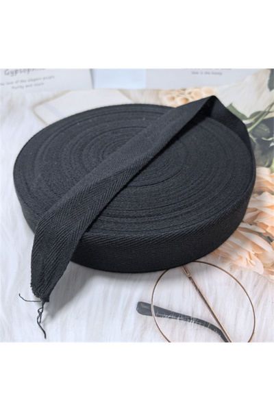 Choice5 30mm 50yards black 10/15/20/25/30/40/50/60mm 100% Cotton Ribbon Hserr...