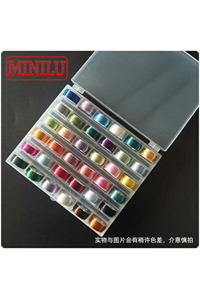 Choice8 36color in box 75 Meter/roll 36 Colors Single-strand High-wrap Ice Si...