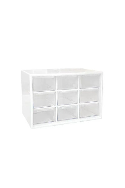 Choice white-9grid Storage Box Drawer Style Jewelry Storage Box Mini Storage ...