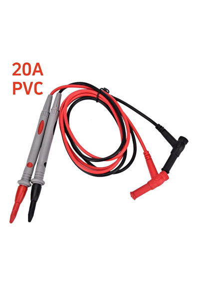 choice2 PVC 20A Multimeter Test Leads Extra Sharp Steel Needle Extended Unive...