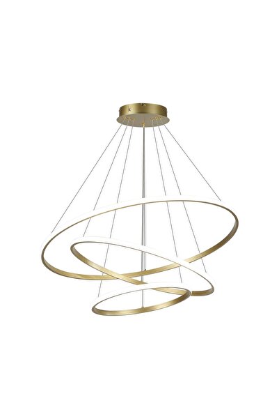 LEDIGANT Circular LED Chandelier 72W – 220V, Modern Design, 3 Circles (20/40/...