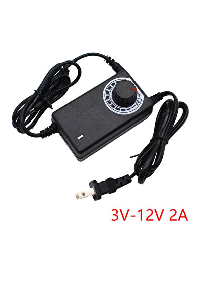 Choice11 EU 3V-12V 2A Power adapter universal 220V to 12V adapter adjustable ...