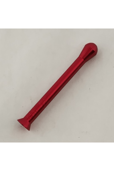 choice2 Red Metal High Quality Portable Snuff tube Fashionable trend Snuff pi...