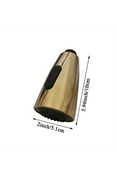 choice2 Gold Faucet Sprayer Head Tap Black Faucet Head Home Household Kitchen...