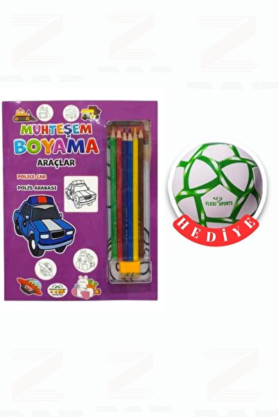 Parıltı Yayınları Magnificent Painting-Tools-Football Ball Gift