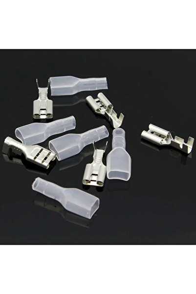 Choice1 W 50 case 50 female 100pcs 6.3mm Quick Splice Female Wire Spade Crimp...