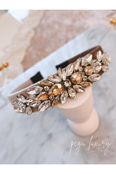 pegu baby collection ΒΕΛΟΥΔΙΝΗ ΚΟΡΩΝΑ ΕΙΔΙΚΗΣ ΣΧΕΔΙΑΣΗΣ ΜΕ ΚΡΥΣΤΑΛΛΙΝΕΣ ΠΕΤΡΕ...