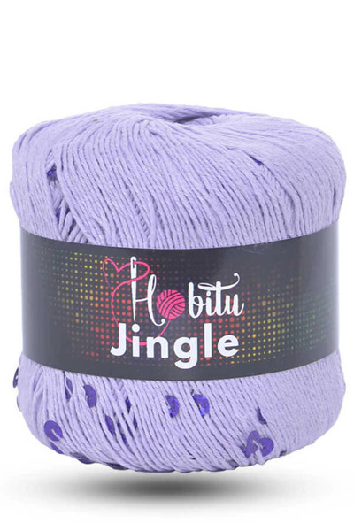 Hobitu Yarns حبل هوبِيتو جينجل (4 قطع) 165 أرجواني فاتح