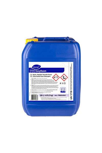 Diversey Suma Easyfoam Klorlu Köpüklü Yüzey Deterjanı 20 L / 23,2 Kg