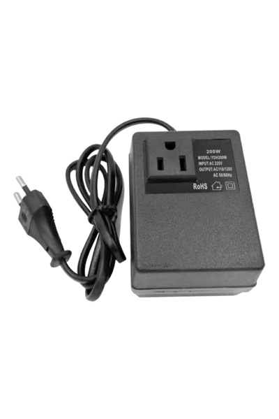 Choice1 EU 200W AC Step down Transformer 220V to 110V Intelligent Efficient H...