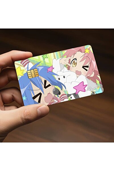 choice2 z3 18.6x13.7CM Anime Lucky Star Credit Decorative Card Stickers Suita...