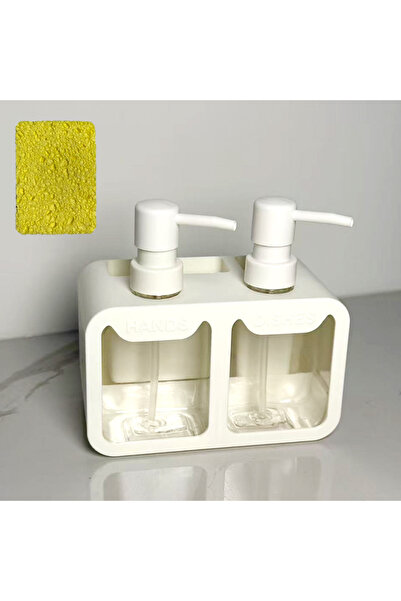 Choice shuang ping B Manual Press Cleaner Dispenser Set for Kitchen Bathroom ...