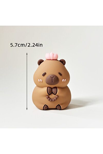 Choice7 A4 Cute Capybara Animal Cake Topper for Baking Party Supplies Baby Sh...