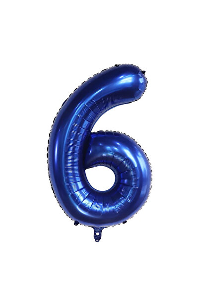 Choice8 40INCH 6 40Inch Dark Blue Number Foil Balloon 0-9 Digital Globos Chil...