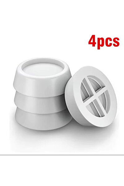 Choice1 4Pcs-White 4Pcs Anti Vibration Pads Noise-Reducing Feet Universal Leg...