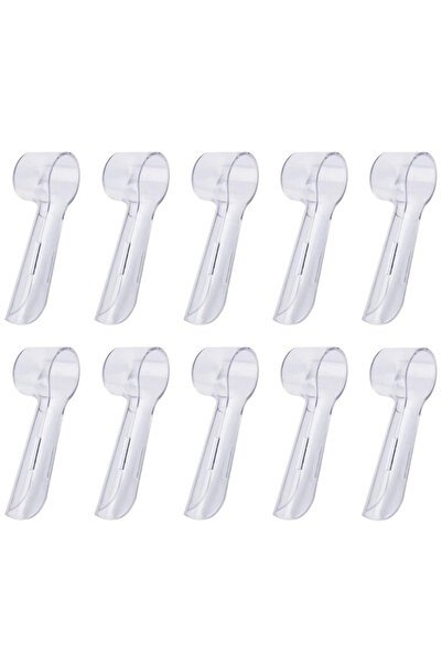 Choice 10 قطع من أغطية فرشاة الأسنان متوافقة مع رؤوس فرشاة Oral B Braun البدي...