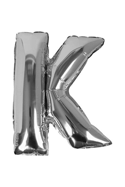 OEM Silver Balloon Letter K