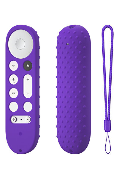 Choice12 Purple Google Silicone Remote Cover for Google TV Streaming 4K TV 20...