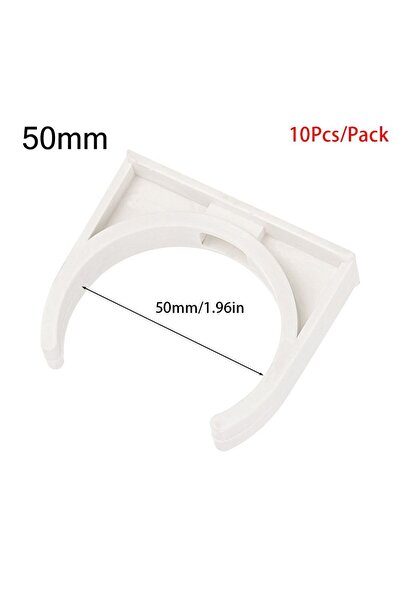 Choice4 10 قطع من مشابك توصيل أنابيب PVC مقاس 50 مم (16/20/25/32/40/50 مم) لر...