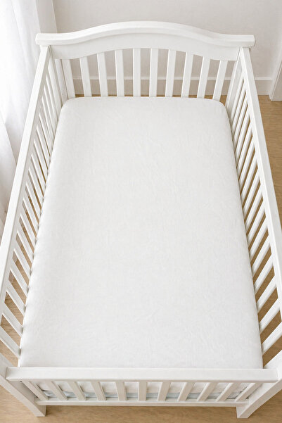 LUNGA VİTA Cotton Combed Cotton 70X140 Elastic Baby Bed Sheet Elastic Crib Sheet