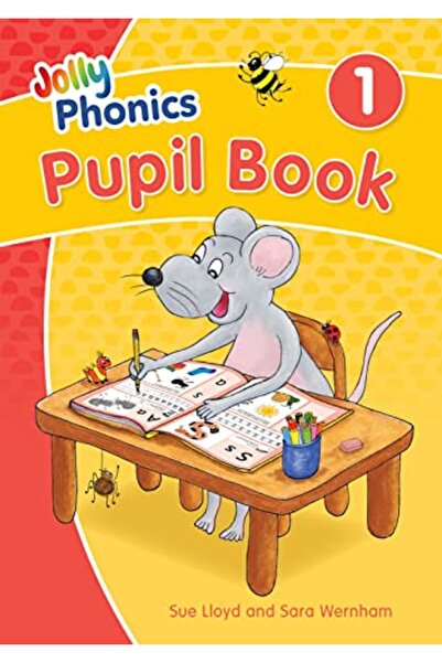 Jolly Phonics كتاب الطالب 1: في الكتابة المسبقة للخط (النسخة الإنجليزية البري...
