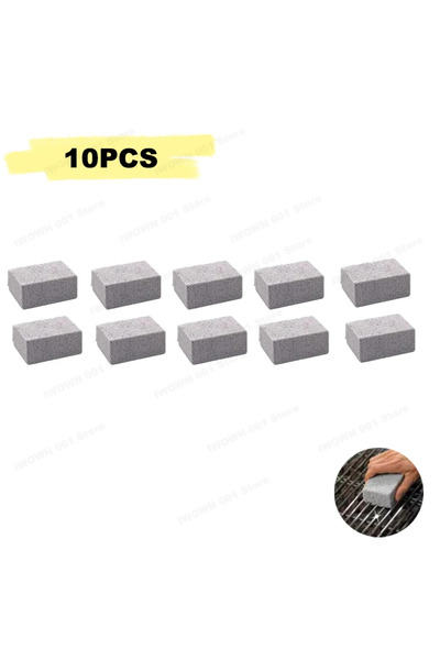 Choice 10PCS 1-30Pcs Grill Cleaning Tiles Remove Stains For Flat Top Sink Gri...