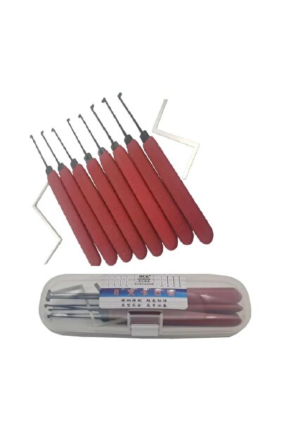 Choice HUK 8pcs Kaba Lock Picks Tools New Arrival Pro Locksmith Tools Dimple ...
