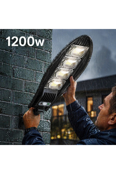 OEM Φωτιστικό δρόμου 1200W, Ηλιακή φόρτιση, 55 εκ. (V11)