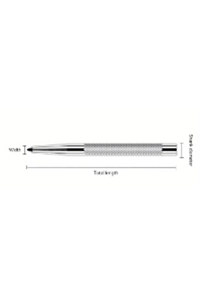 Choice 1pc Knurled handle High Hardness Center Punch Non-slip Handle Tapered ...