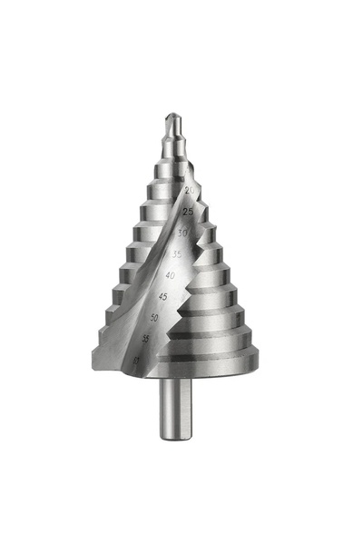 Choice Package Content 6-60mm Step Drill Bit Spiral Groove Pagoda Hole Cutter...
