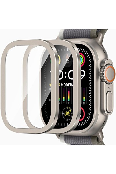 UnDePlus Apple Watch Ultra 1/2/3 49mm High Glass Kolay Cam Ekran Koruyucu