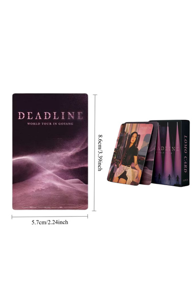 Choice بطاقات صور BP-4 55 قطعة/صندوق من Kpop Deadline POP UP، بطاقات لومو، بط...