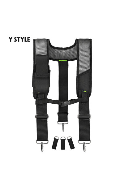 Choice1 JK-178-B JAKAH Pro Padded Suspenders, Heavy-Duty Adjustable Work Susp...