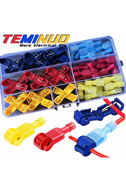 Choice3 70pcs Mix In Box 30/70/110pcs T Tap Wire Connectors, Self-Stripping w...