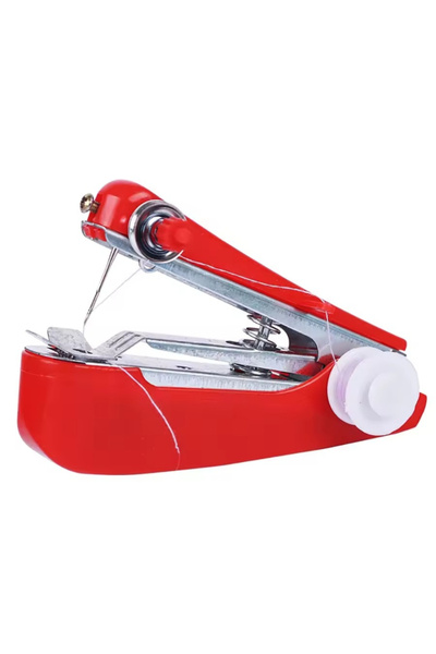 Choice1 1pc-red Portable Sewing Machine Mini Sewing Machine Household Simple ...