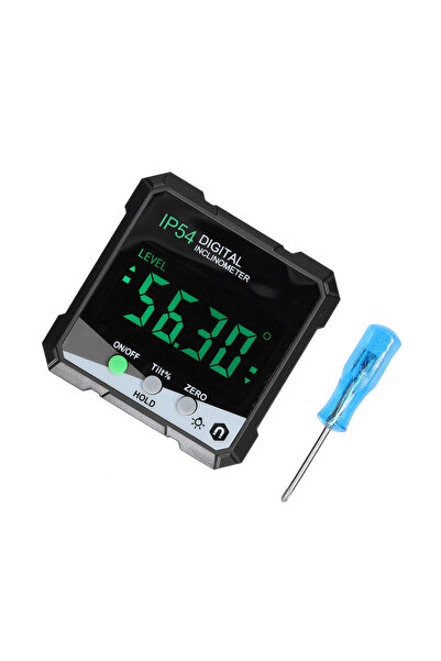 Choice1 Green IP54 4x90° Portable Digital Inclinometer LCD Backlight Digital ...