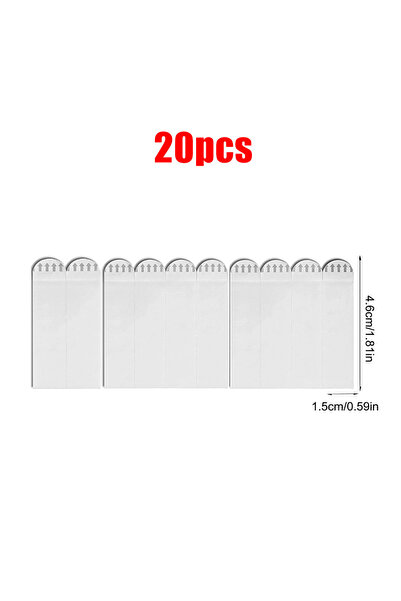 choice2 شريط لاصق مزدوج الجوانب 1.5×4.6 سم، 20 قطعة، مجموعة 10/20 قطعة، شرائط...