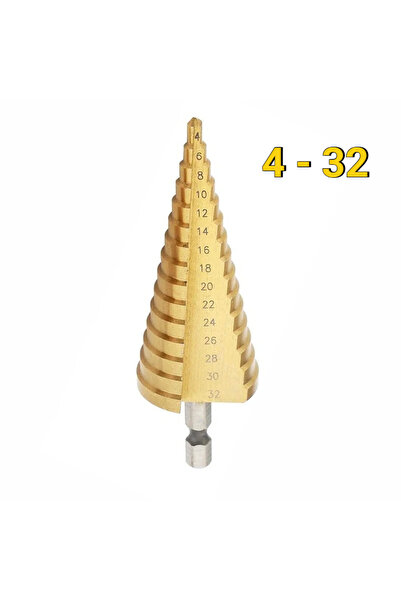 Choice 4-32 4-32mm Premium High-Quality Titanium-Coated Hexagonal Pyramid Dri...