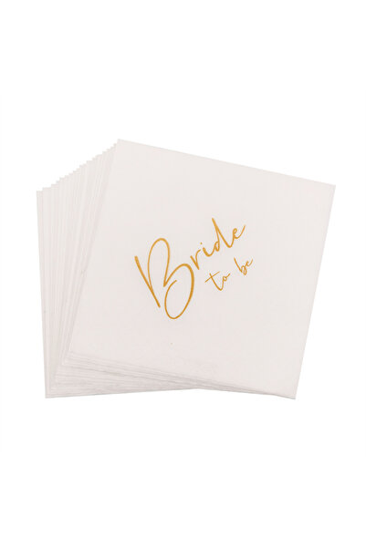 Choice1 20Pcs bride to be 1bag 9x9inch Bride To Be Paper Napkin Tissue Hen Ni...
