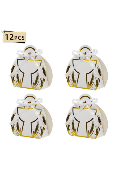 Choice 8x4x11cm mixed color-12pcs Christening Holy Grail Design Candy Treat P...
