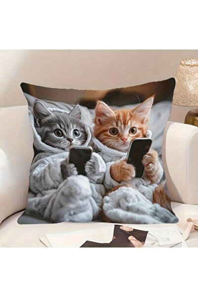 Choice11 1 Vibrant Bohemian Style Short Plush Pillow Cover 45x45cm Charming K...