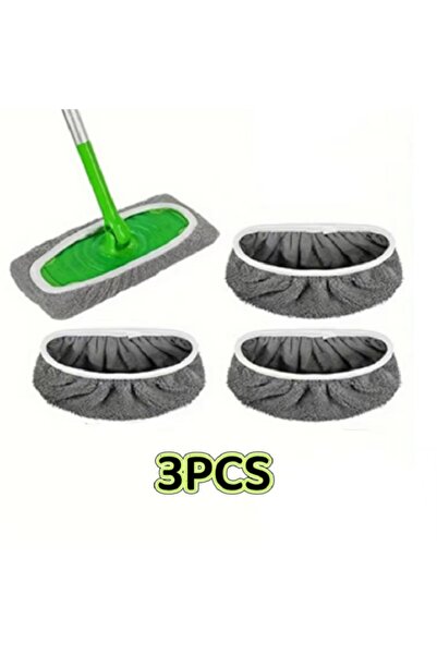 Choice3 3pcs gray 1 - 5 Reusable Mop Pads - High Water Absorption Ultra - fin...