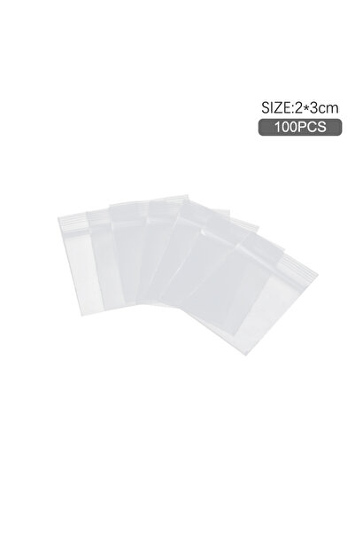 Choice5 B 2x3cm 100Pcs/Bag PE Plastic Packaging Bags Ziplock Bag Pill Packagi...