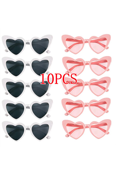 Choice 10pcs pink and black 20/5pcs Bachelorette Party Sunglasses Black Pink ...