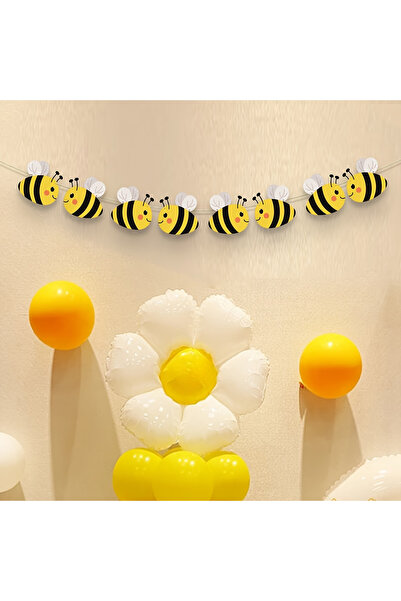 Choice 1pc 1pc Bee Banner Party Decoration Versatile Birthday Anniversaries S...