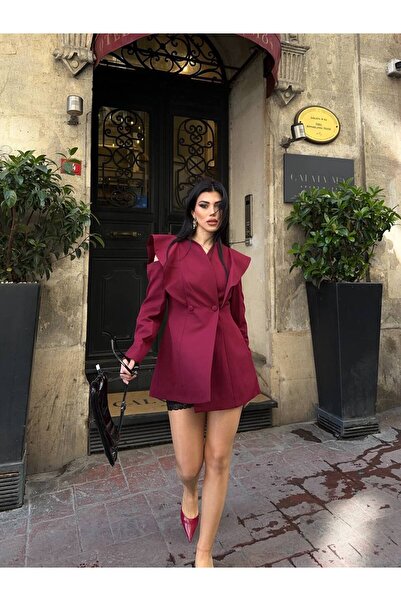 Bella Breeze Γυναικείο μπουφάν με επένδυση, διπλό στήθος, κομψό σχέδιο, μακρυ...